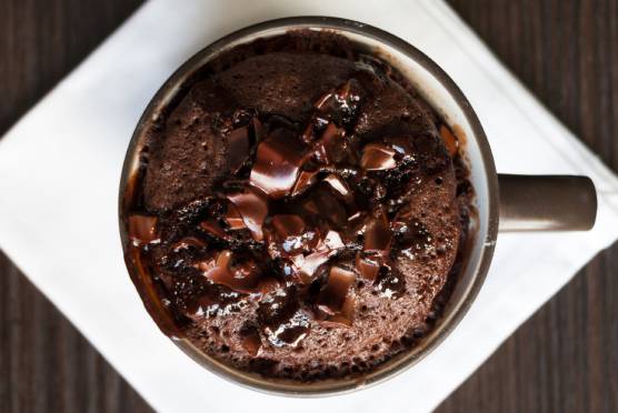 chocolate protein mug cake