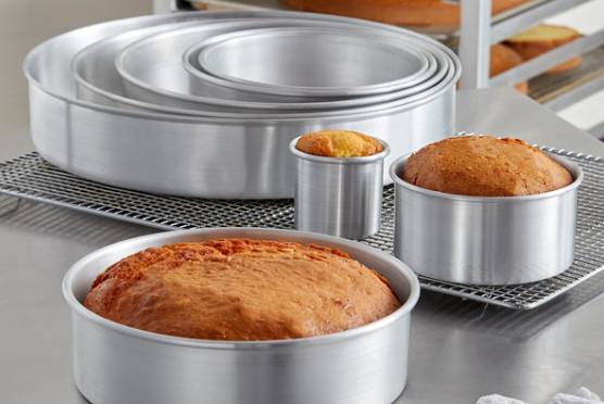 Kana Round Tri-Ply Stainless-Steel Cake Pan, 4 Sizes | Food52 on Food52