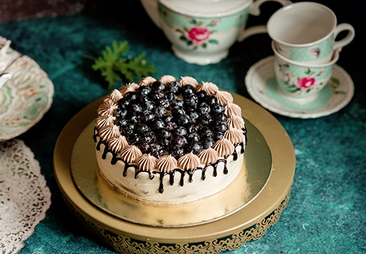 beautiful eggless cake