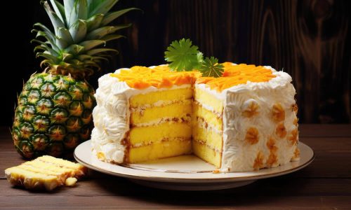 Coconut Flour Pineapple Upside-Down Cake